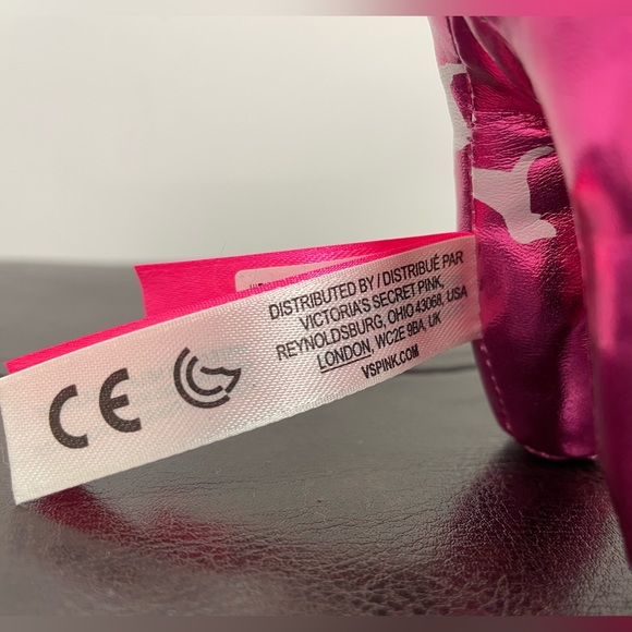 Victorias Secret Mini Dog Limited Editon National Puppy Metallic Pink & Skeleton - Picture 8 of 11